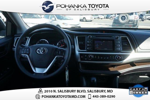 used 2016 toyota highlander fwd le salisbury, md 21801 for sale in salisbury, maryland