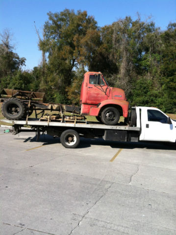c600 53 cab-over coe unrestored 1953 ford f rat rod project hyd