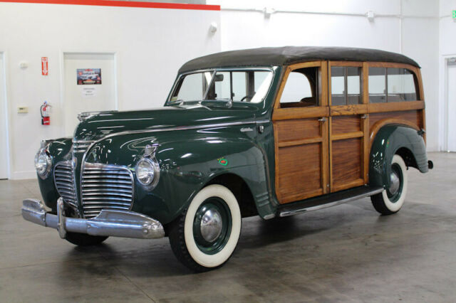 1941 plymouth special 3829 miles green station wagon