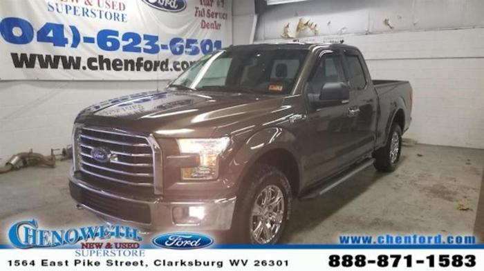 2016 ford f-150 lariat 4x4 lariat 4dr supercab 8 ft. lb for sale in clarksburg, west virginia