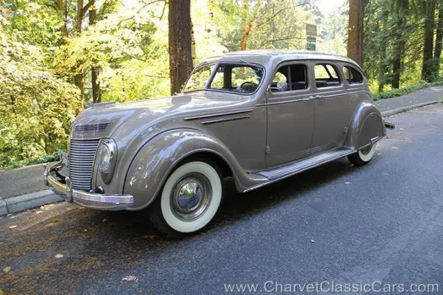 1937 chrysler airflow sedan. spectacular! see video