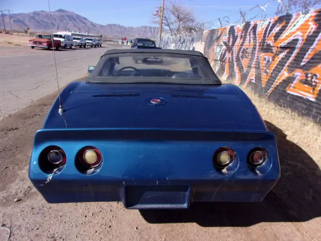 1975 chevy corvette convertible number matching 350 4-speed, p/s,p/b,a/c,tilt