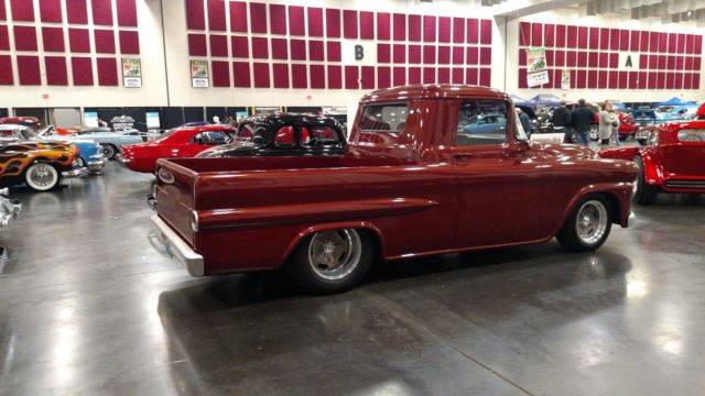 1958 chevy apache hotrod pickup