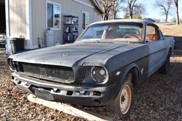 1965 ford mustang fastback 2+2 california v8 car hard to find manual