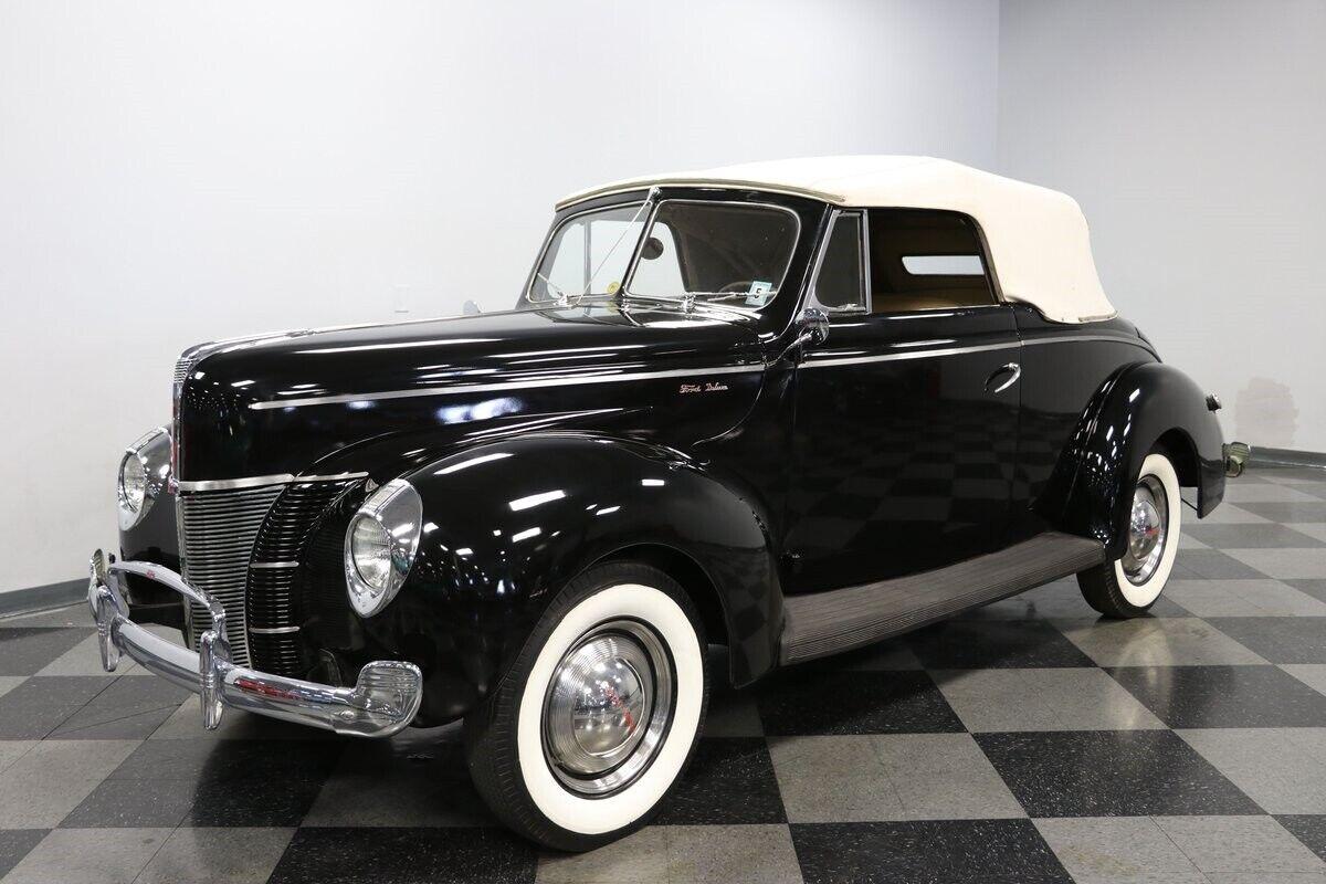 1940 ford deluxe convertible flathead v8 2569 miles