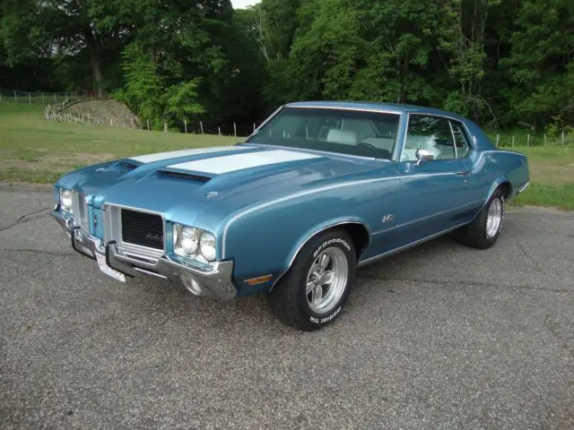 nordic blue w/ white interior - 500hp 455 / turbo 400 / 3.90 posi