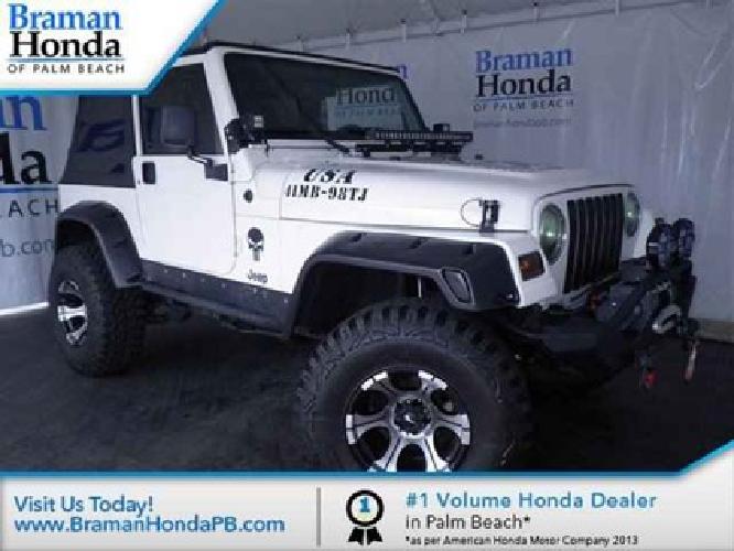1998 jeep wrangler sahara in greenacres, fl