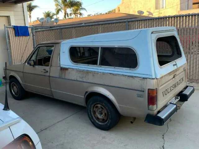 1981 vw volkswagen rabbit lx truck with shell diesel 85k original miles