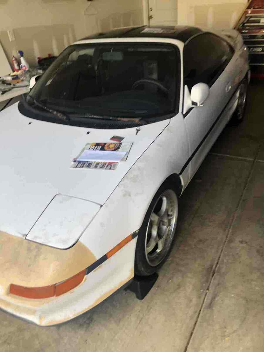 1991 toyota mr2 coupe white rwd manual sport roof