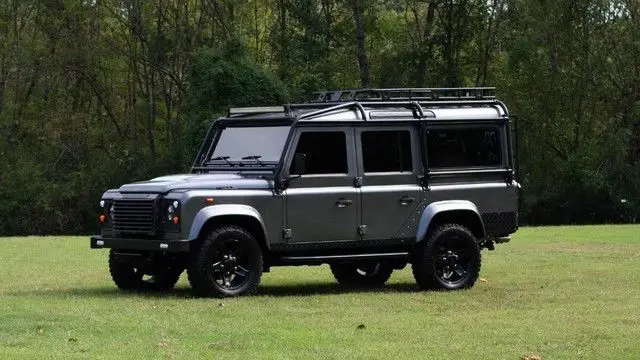 1988 land rover defender 110 custom wagon*4wd*nav*wifi*only 539 miles*finance