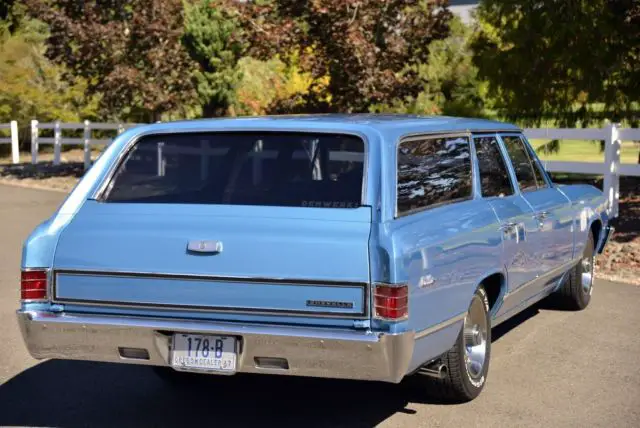 1967 chevrolet chevelle malibu station wagon 350 v8 th350 rallye wheeels chevy
