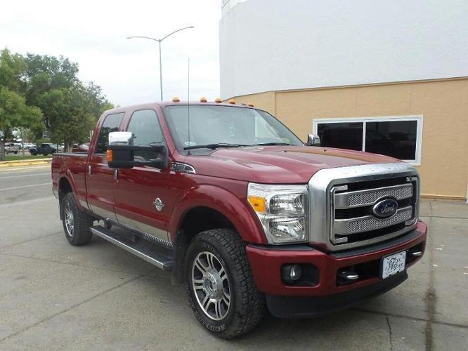 2014 ford f-350 super duty xlt 4x4 xlt 4dr crew cab 8 ft. lb srw pickup for sale in wolf point, montana
