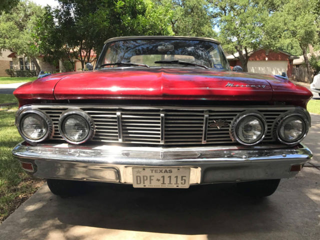 mercury comet '63 convertible s22 v8 - one of 5757 ever made