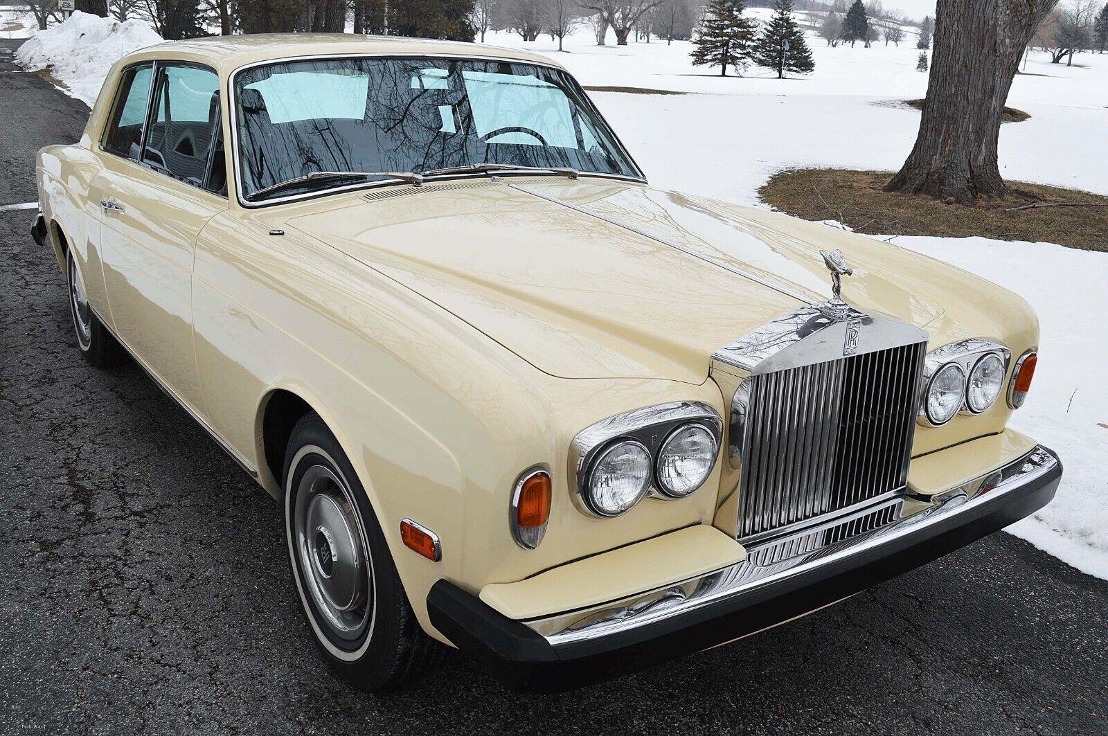 1974 rolls-royce corniche fixed head coupe 48000 genuine miles wonderful condition