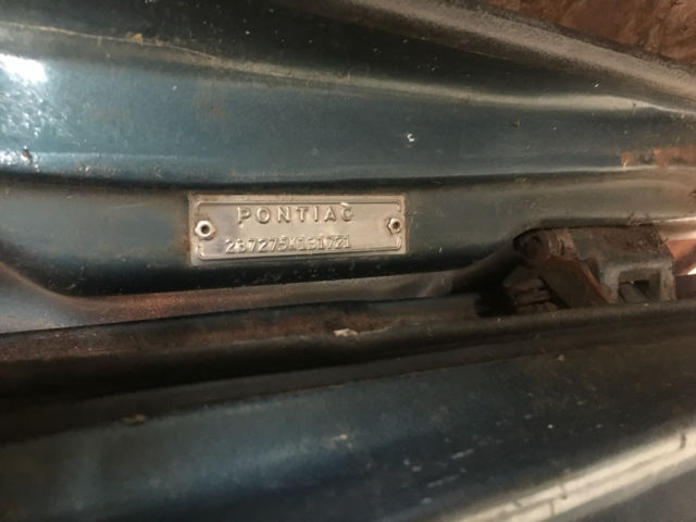 1965 pontiac gto base 6.4l 389 manual coupe awesome!! project