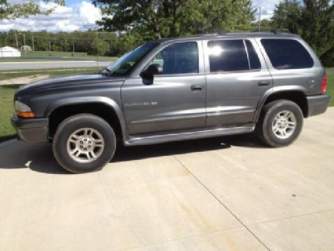 obo 2001 grey dodge durange in saint marys, oh