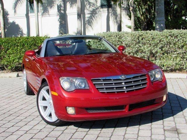 used 2005 chrysler crossfire limited convertible fort myers beach, fl 33931 for sale in fort myers beach, florida