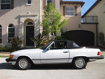 94k original miles 2 tops nonsmoker florida garage kept 560sl 450sl 380sl sl
