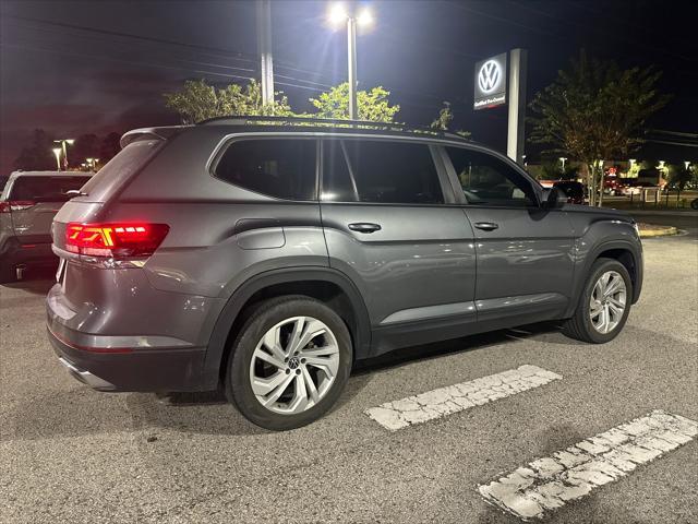 2021 volkswagen atlas 3.6l se w/technology