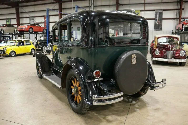 1929 nash standard six 31687 miles green sedan inline 6-cylinder manual