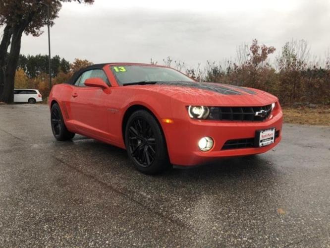 2013 chevrolet camaro lt lt 2dr convertible w/2lt for sale in northfield, new hampshire