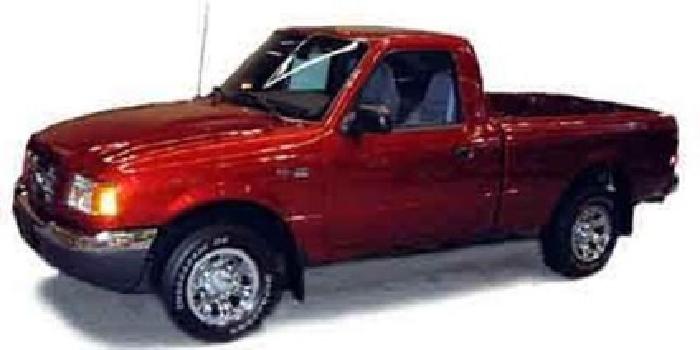 2002 ford ranger xl black pickup v6 in dallas, tx