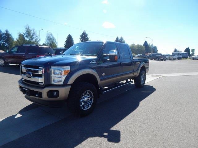 2013 ford f-350 super duty king ranch 4x4 king ranch 4dr crew cab 6.8 ft. sb srw pickup for sale in soda springs, idaho