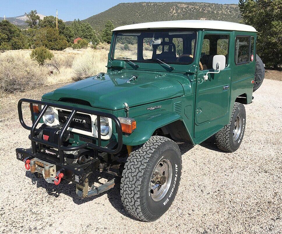 1980 toyota land cruiser fj40 original inline 6 cyl engine