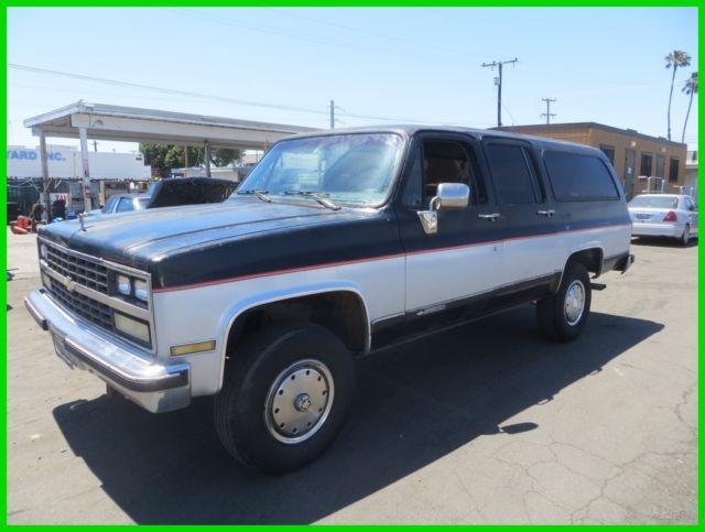 c 1989 chevrolet suburban v20 used 5.7l v8 16v automatic no reserve