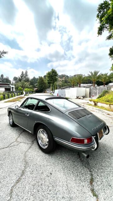 1968 porsche 912 coupe grey rwd manual
