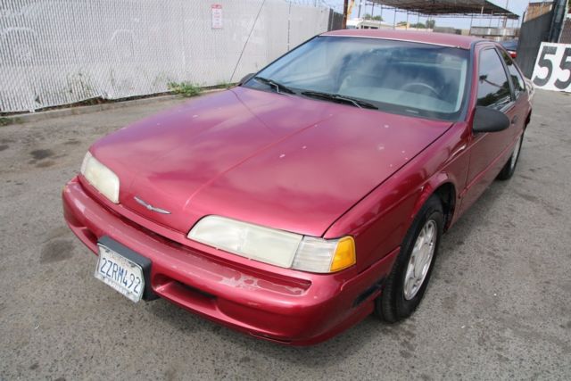 1992 ford thunderbird lx 114k low miles automatic 6 cylinder no reserve