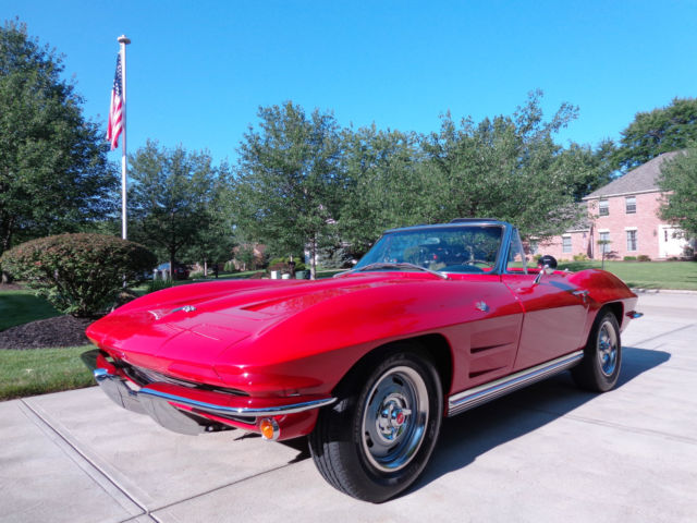 1964 corvette convertible * gorgeous restoration * both tops * show or go *