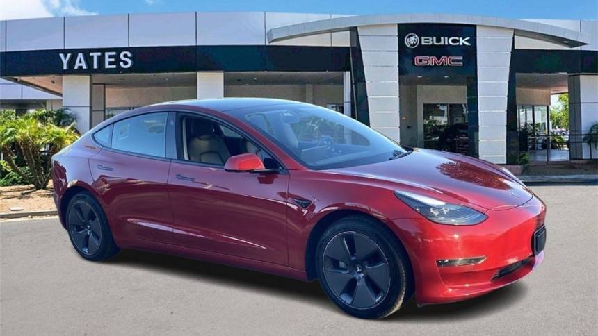 2022 tesla model 3 standard range plus