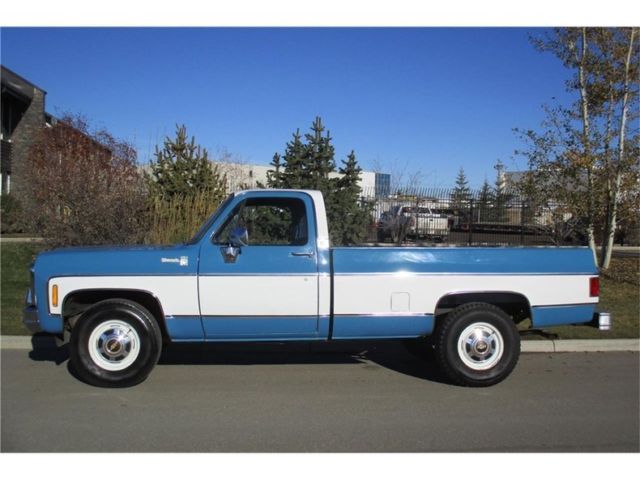 1980 chevrolet c/k 20 450 miles blue v-8 automatic