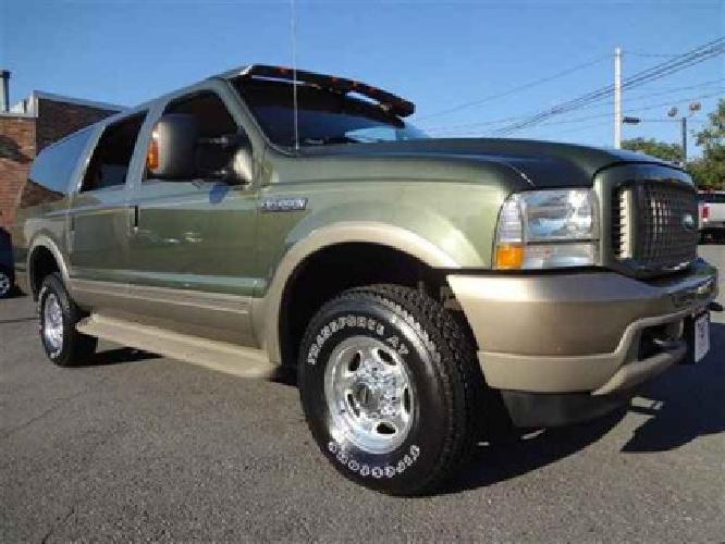 used 2004 ford excursion eddie bauer edition 4x4 suv, 54,872 miles in johnstown, pa
