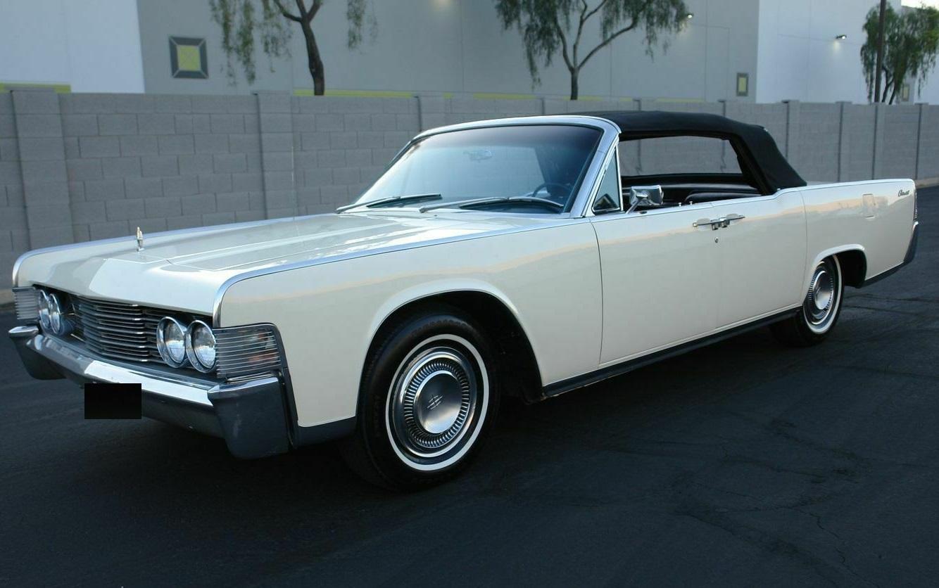 1965 lincoln continental white with 110495 miles