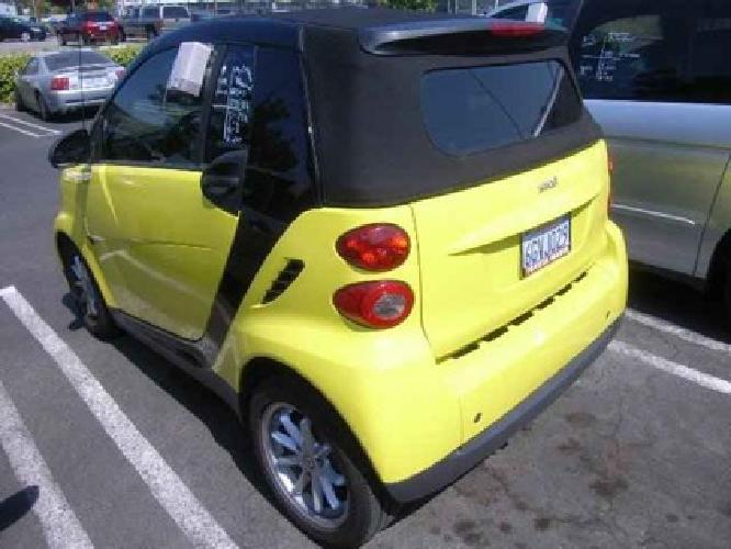 2009 smart fortwo passion cabrio in san rafael, ca