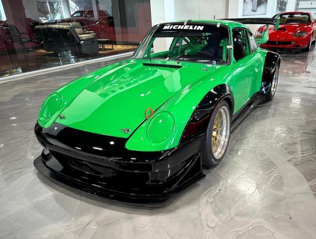 1976 porsche 911 993 rsr tribute 55000 miles green
