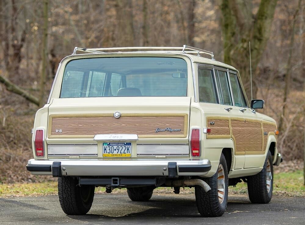 1987 jeep grand wagoneer 4x4 woody classic 70k mi carfax collectible v8