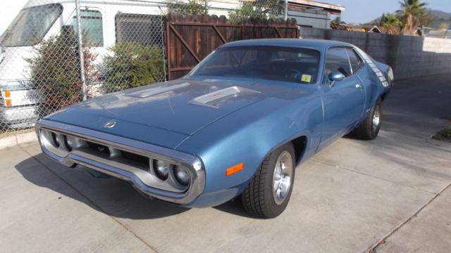 1972 plymouth road runner matching numbers