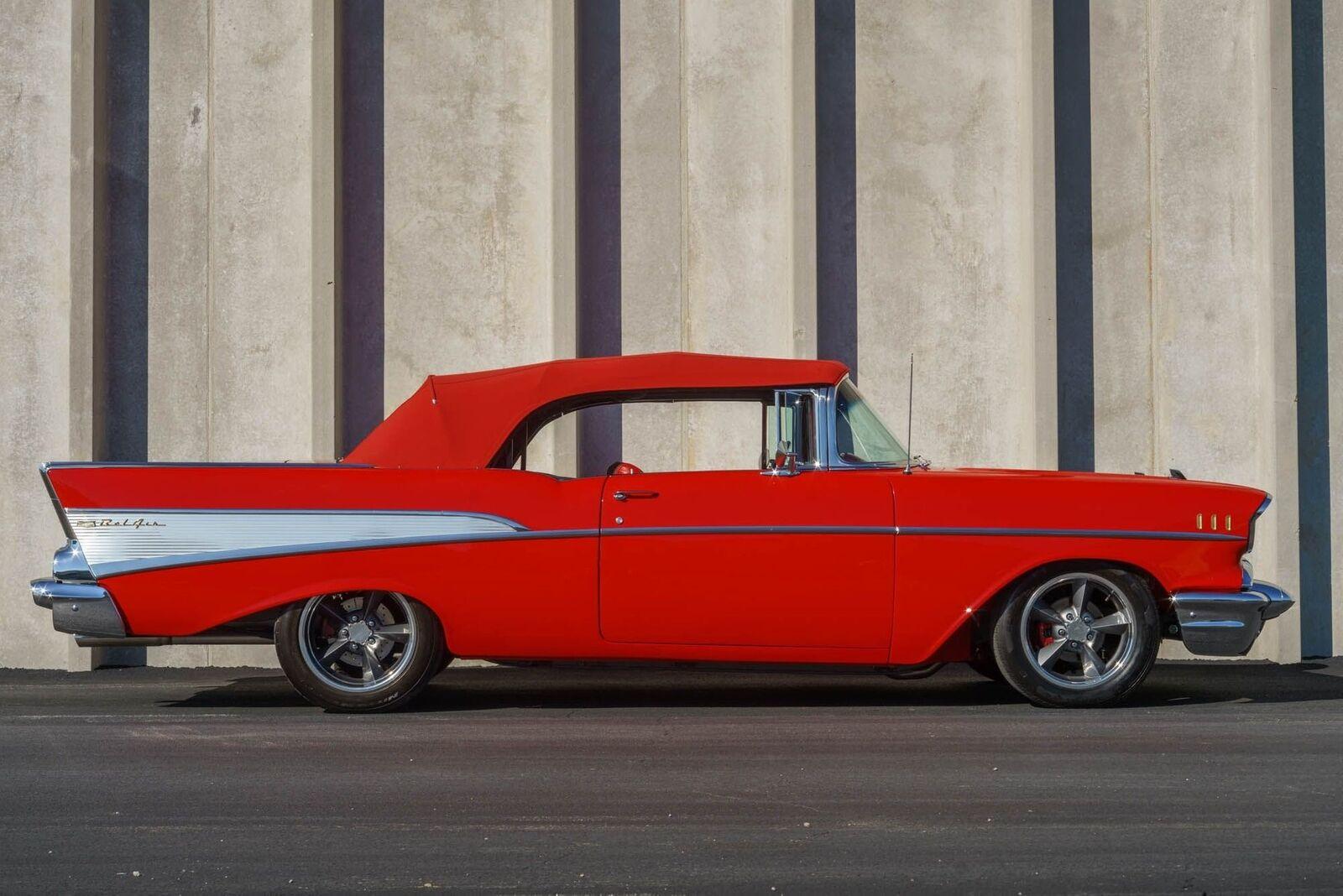 1957 chevrolet bel air convertible 305 cid v8 engine