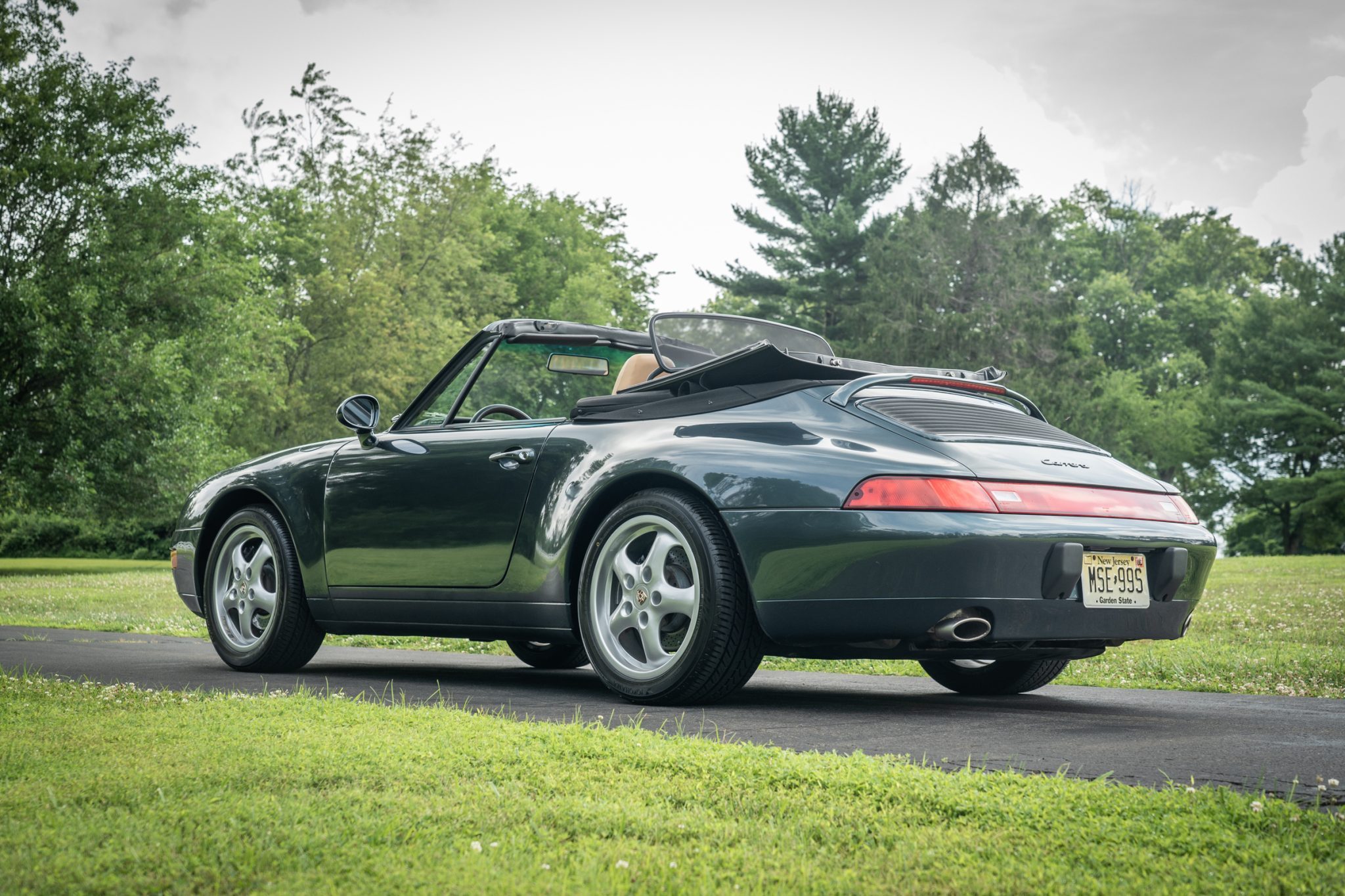 1995 porsche 911 carrera cabriolet 6-speed