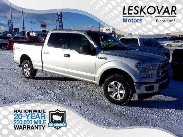 2017 ford f-150 xl 4x4 xl 4dr supercrew 6.5 ft. sb for sale in butte, montana