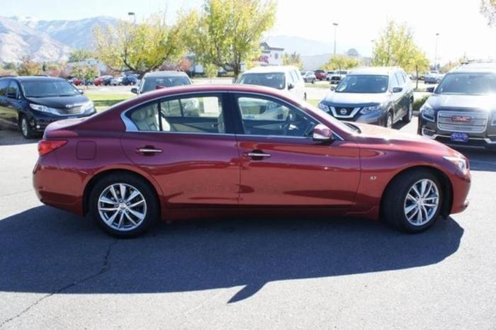 2015 infiniti q50 premium awd premium 4dr sedan for sale in logan, utah