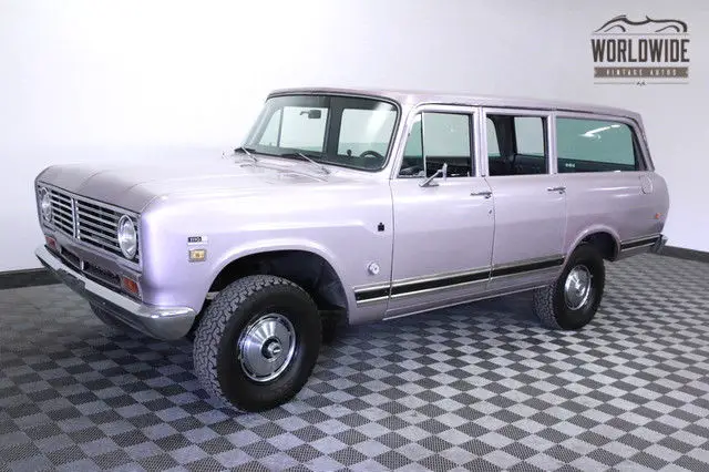 1972 international travelall restored. model 110 4x4. ac. v8!