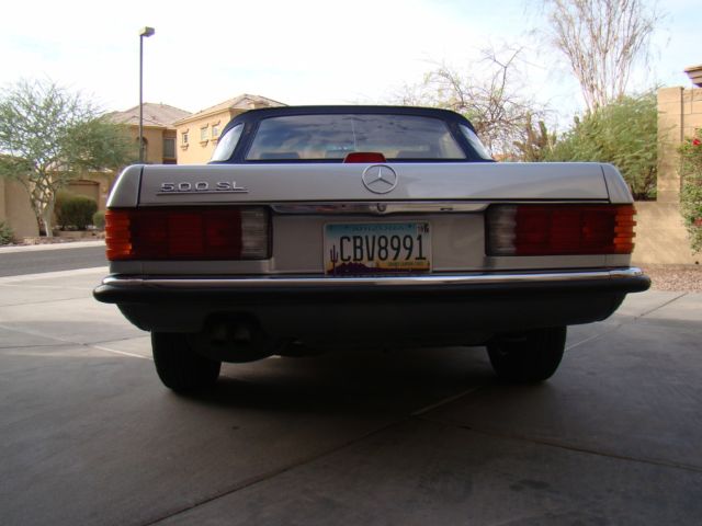 rare 1983 mercedes benz 500sl 107 euro