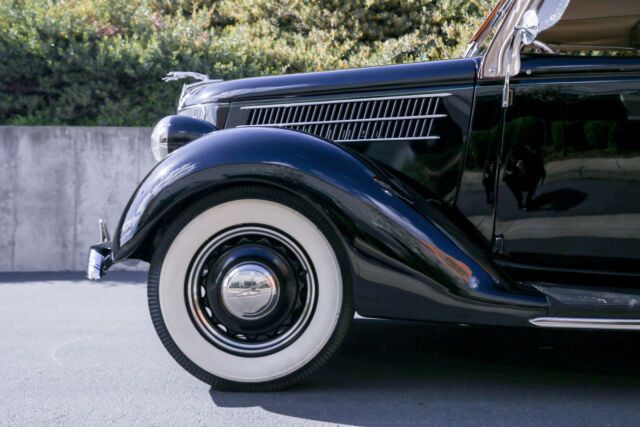1936 ford model 68 deluxe phaeton 91536 miles black phaeton 3 speed manual