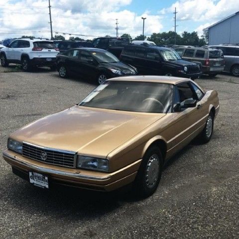 1987 cadillac allante 44k carfax certified rare find
