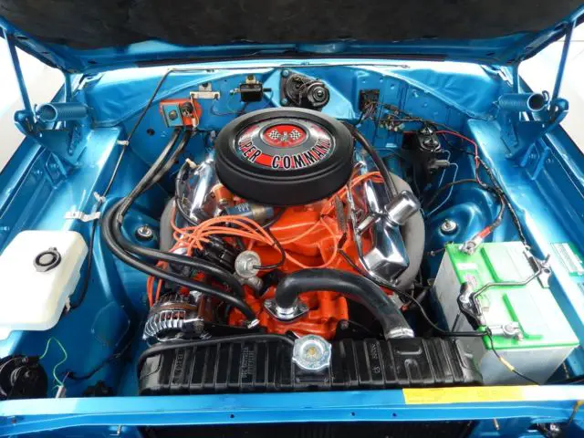1969 plymouth gtx b5 blue 440 auto buckets dana sure grip rotisserie resoration