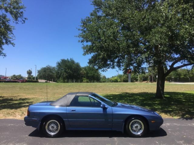 1989 mazda rx 7 convertible - 76k verified - rotary engine* great invesment!!